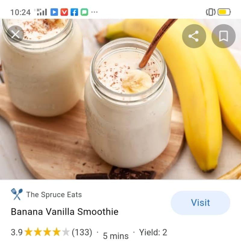 Banana  Milk Shake